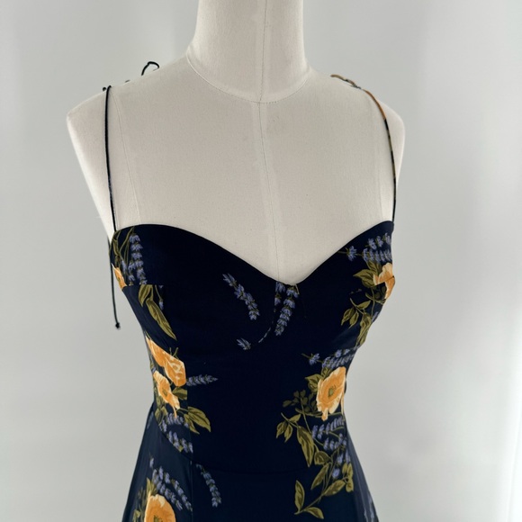 Reformation Juliette Midi Dress in Petit Jardin Size 4 - Picture 4 of 12